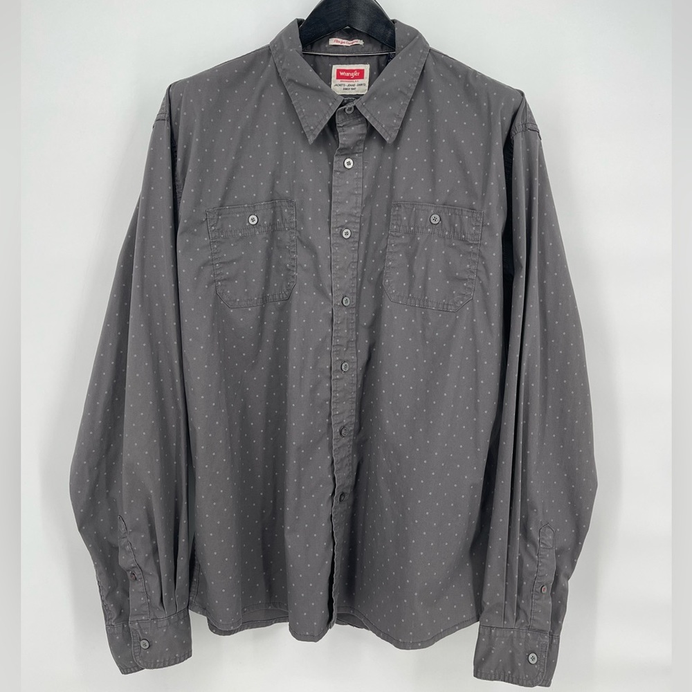 Wrangler Flex For Comfort size 2XL Gray Cotton, Spandex &‎ Poly Blend
